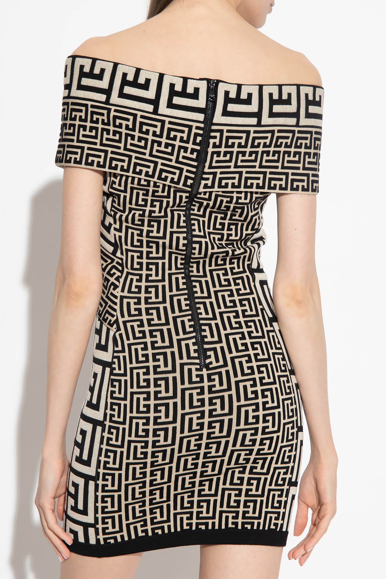 Fendi off the shoulder dress sale